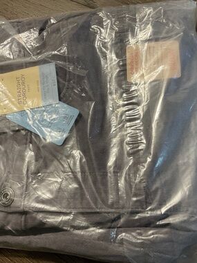 St John’s Bay Corduroy Pants Gray Size 12 New